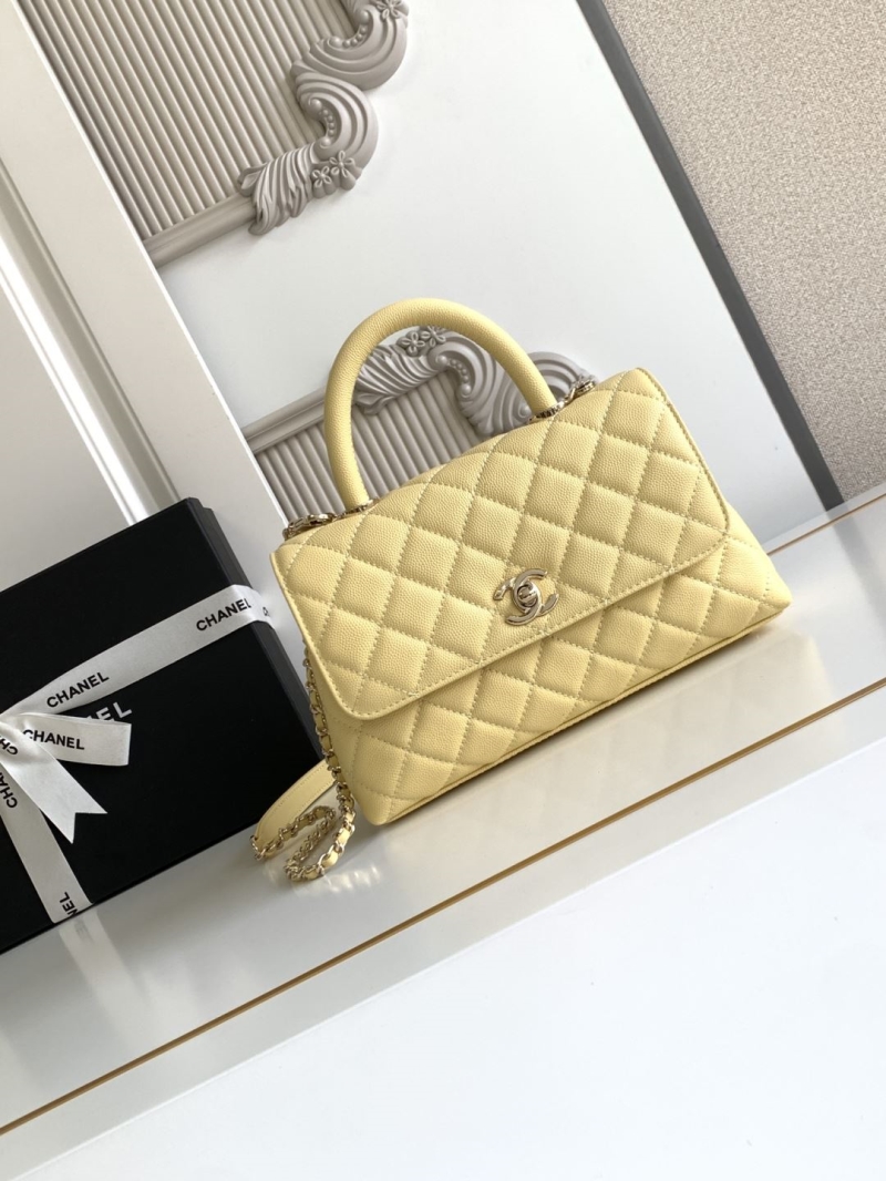 Ch**el top handle bags